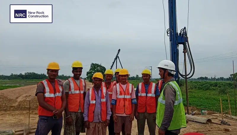 Rotary Piling | Advanced Pile Solutions | New Rock Construction Bihar