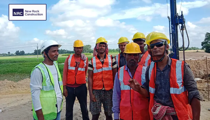 Rotary Piling | Advanced Pile Solutions | New Rock Construction Bihar