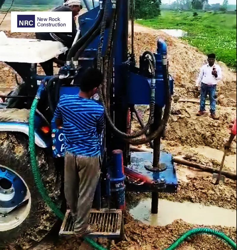 Tractor Piling | Advanced Pile Solutions | New Rock Construction Bihar